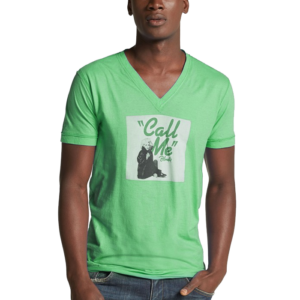 'Call Me' V-Neck T-Shirt