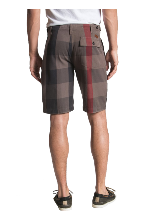Check Print Shorts - Image 3