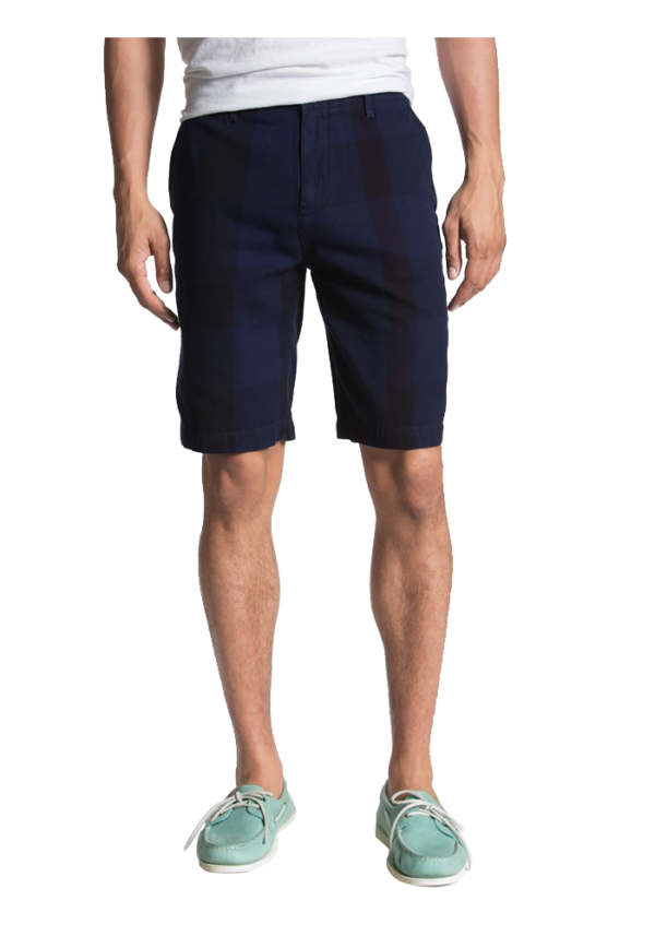 Check Print Shorts - Image 4