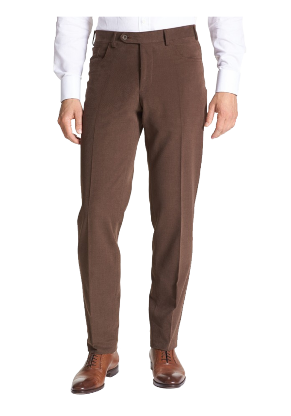 Flat Front Twill Trousers - Image 4