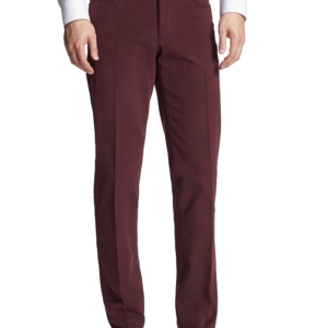 Flat Front Twill Trousers